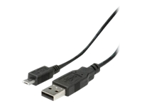 Bild von ROLINE Kabel USB2.0 Typ A ST auf Micro B Stecker 1,8m