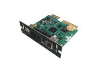 APC Network Management Card LCES2, with Modbus Ethernet and Aux Sensors Remote management adapter 1GbE Modbus USB 1000Base-T