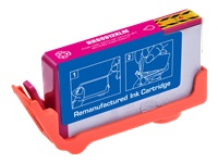 Bild von STATIC Ink cartridge compatible with HP F6T78AE 913 magenta remanufactured 3.000 pages