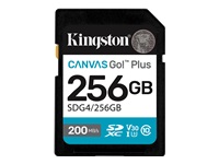 KINGSTON 256GB SDXC Canvas Go Plus Gen4