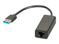 Bild von EFB USB 3.0 auf Gigabit RJ45 Adapter Ethernet 10/100/1000 Mbps SCHWARZ