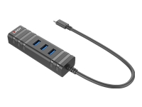 Bild von LINDY USB 3.1 Hub und Gigabit Ethernet Adapter USB 3.1 Gen 1 / USB 3.0 USB Typ C