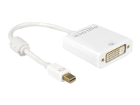 Bild von DELOCK Adapterkabel mini DisplayPort 1.2 Stecker > DVI 24+5 Buchse weiß 4K Passiv