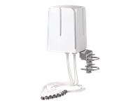 QUWIRELESS Tri-Band 2.4/5/7 GHz WiFi 6E/7 8x8 MIMO Omnidirectional N-Male Wall/Mast Antenna