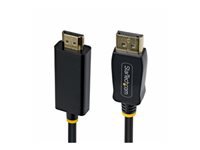Bild von STARTECH.COM 2m DisplayPort auf HDMI Adapterkabel mit rutschfesten Steckern 4K 60Hz HDR unidirektionaler DP zu HDMI Videokonverter