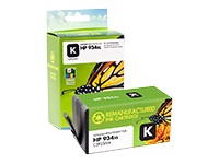 Bild von STATIC Ink cartridge compatible with HP C2P23A 934XL black remanufactured 1.000 pages