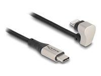 Bild von DELOCK Daten- und Ladekabel USB Type-C zu Lightning fur iPhone und iPad 180 gewinkelt 1m MFi