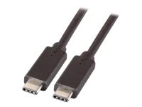 Bild von EFB USB3.2 Gen 2x2 Superspeed+ Kabel Type C/M –C/M 5A 20Gbit E-Mark 1m