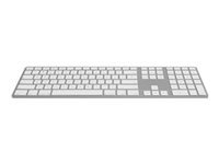 Bild von JENIMAGE Wireless Aluminum Keyboard (CH) QWERTZ Bluetooth Akku ergonomisch silber ultraduenn Tastatur kabellos