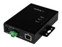 Bild von STARTECH.COM 2 Port Seriell auf IP Geräte Server - RS232 - Metall und Montierbar - Serieller Geräte Server