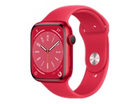 Bild von APPLE Watch Series 8 GPS + Cellular 45mm (PRODUCT)RED Aluminium Case with (PRODUCT)RED Sport Band - Regular