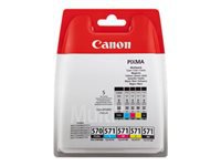 CANON PGI570/CLI-571 MULTI PACK MUSTEKASETTIPAKKAUS - Musteet, paperit ja väripatruunat - 8714574631660 - 1