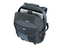 Bild von TARGUS XL Laptop Backpack 45,7cm 17 - 18Zoll Black/Blue Nylon