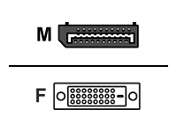 FUJITSU DP TO DVI ADAPTER