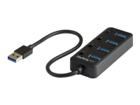 STARTECH 4-Port USB 3.0 Hub with On/Off