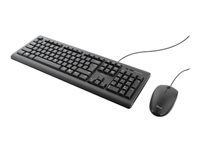 TRUST Pack clavier & souris filaire PRIMO (FR)