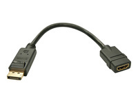 Bild von LINDY DP an HDMI Adapter Classic. DisplayPort M an HDMI F,  mit Chip