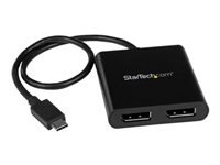 Bild von STARTECH.COM USB-C auf DisplayPort Multi-Monitor Splitter - 2-Port MST Hub - USB C zu 2x DP Splitter - USB Typ C zu DP MST Hub