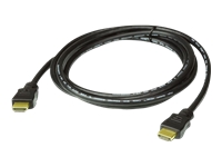 Bild von ATEN 2L-7D03H High Speed True 4K HDMI Cable with Ethernet black 3m