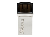 Bild von TRANSCEND 256GB USB 3.1 Pen Drive OTG Type-A&C Silver