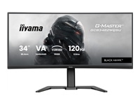Bild von IIYAMA GCB3482WQSU-B1 86,36cm 34Zoll VA 3440x1440 500cd/m2 0.6ms 2xHDMI DP USB