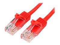 Bild von STARTECH.COM 10m Cat5e Ethernet Netzwerkkabel Snagless mit RJ45 - Cat 5e UTP Kabel - Rot