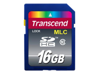 Bild von TRANSCEND 16GB SDHC Class10 CARD (MLC) Industrie