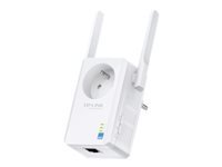 TP-LINK 300Mbps Wireless N Wall Plugged Range Extender with Pass Through Atheros 2T2R 2.4GHz 802.11n/g/b Power on/off and Ranger Ext