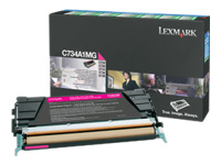 Bild von LEXMARK C734,  X734 Toner magenta Standardkapazität 6.000 Seiten 1er-Pack Rückgabe