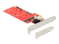 Bild von DELOCK PCIe > 2 x M.2 NGFF + 2 x SATA RAID