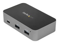 Bild von STARTECH.COM 3-Port USB-C Hub - USB 3.1 Gen2 10Gbps - 2x USB-A and 1x USB-C - Powered - Universal Power Adapter Included HB31C2A1CGS