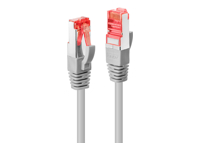 LINDY Patch Cable, Cat6, S/FTP, RJ45-RJ45, 10m, grey