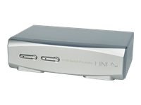 Bild von LINDY 2 Port DisplayPort 1.2 KVM Switch Pro Audio USB 2.0