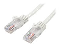 Bild von STARTECH.COM 0,5m Cat5e Ethernet Netzwerkkabel Snagless mit RJ45 - Cat 5e UTP Kabel - Weiss