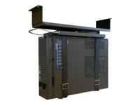 Bild von NEWSTAR CPU-D050BLACK Rechnerhalterung Hoehe 0 bis 55cm 0 bis 21,65 Zoll Breite 5 bis 24cm 1,97 bis 9,45 Zoll Farbe Schwarz