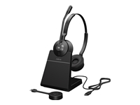 JABRA Engage 55 SE, Stereo headset, MS Link 400c, DECT adapter, USB-C Engage 55 Deskstand, 1.2m USB-C to USB-C Cable, Carry case