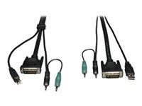 Bild von EATON TRIPPLITE DVI / USB / Audio KVM Cable Kit 15 ft. 4,57m