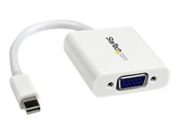 Bild von STARTECH.COM Mini DisplayPort auf VGA Adapter - mDP zu VGA Konverter (Stecker/Buchse) - 1920x1200 - Weiss