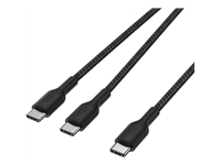 BELKIN BoostCharge Pro 140W Dual USB-C Cable 1.5m Black