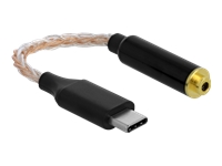 Bild von DELOCK Audio Adapter USB Type-C Stecker zu 2,5mm 4 Pin Klinkenbuchse 11cm