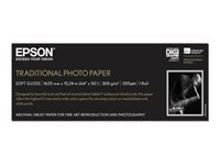 Bild von EPSON S045107 Traditional Foto Papier inkjet 300g/m2 1626mm x 15m 1 Rolle 1er-Pack