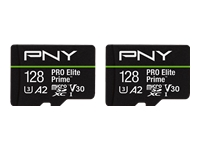 Bild von PNY microSD Pro Elite Prime 128GB Twin pack
