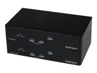 Bild von STARTECH.COM USB DVI KVM Verlängerung mit Seriell und Audio über Fiberoptik Kabel bis 2 KM M/M - KVM Extender  über LWL - 1920x1200