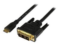 Bild von STARTECH.COM 1m Mini HDMI auf DVI Kabel - mini HDMI Typ-C / DVI-D Adapterkabel - St/St