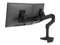 ERGOTRON LX Desk Dual Direct Arm Low Profile MBK