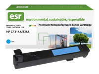 ESR Toner cartridge compatible with HP CF311A cyan remanufactured 31.500 pages