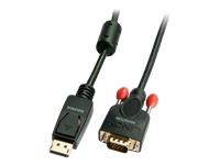 Bild von LINDY Konverterkabel DisplayPort/VGA, 2m DP Stecker an VGA Stecker (DP: passiv)