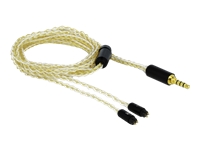 Bild von DELOCK Audio Kabel 3,5 mm 4 Pin Klinkenstecker zu 2 x 2 Pin Stecker 1,25 m