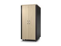 APC NetShelter Soundproof Server Rack 32U 230V 1666H x 750W x 1134D mm Maple