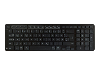 Bild von CONTOUR Balance Keyboard BK - Wireless Keyboard - designed for RollerMouse and SliderMouse - PC & Mac compatible - Black - DE